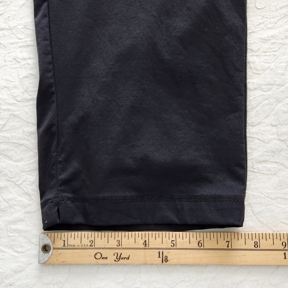 Columbia Omni-Shield Black Cropped Pull-On Pants With Hand Pockets, Size Large - Picture 10 of 15